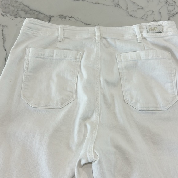 Paige Women’s Nellie Cullote Jeans. Crisp White. Size 31 (599A) - Picture 11 of 16